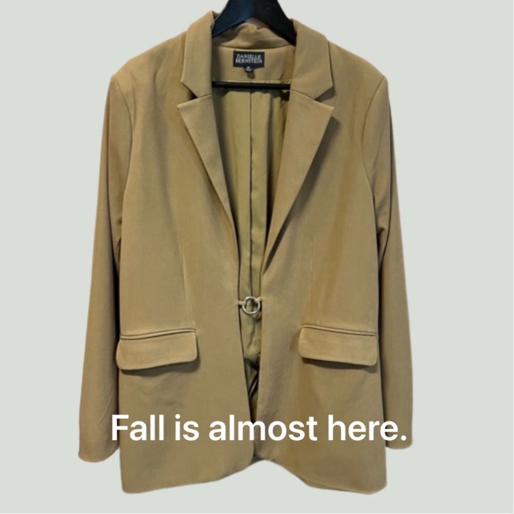 Classic Tan Blazer - Picture 2 of 7